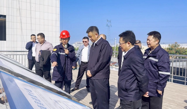 黑龍江省供銷合作社理事會主任趙勵軍、倍豐集團(tuán)董事長徐陽一行到訪宜化集團(tuán)